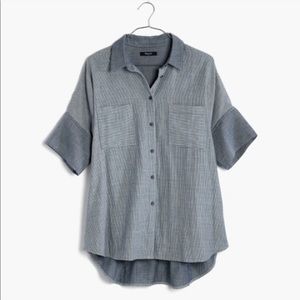 Madewell Courier in Lilydale Stripe